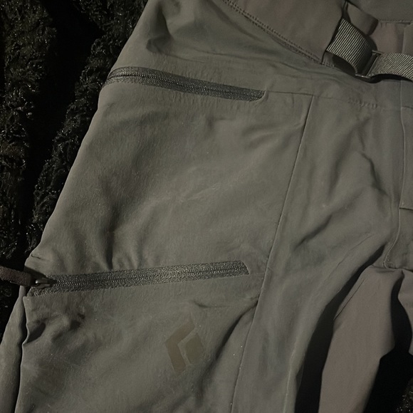 NWT Black Diamond Dawn Patrol Hybrid Pants Ski/Snowboard in Carbon/Gray Xsmall - Picture 12 of 15